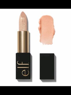 Shimmering Nude Peach Lipstick